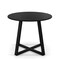 36 Inch Mid-Century Round Dining Table with Pedestal Base for Dining Room - 36" x 36 x 30" (L x W x H)